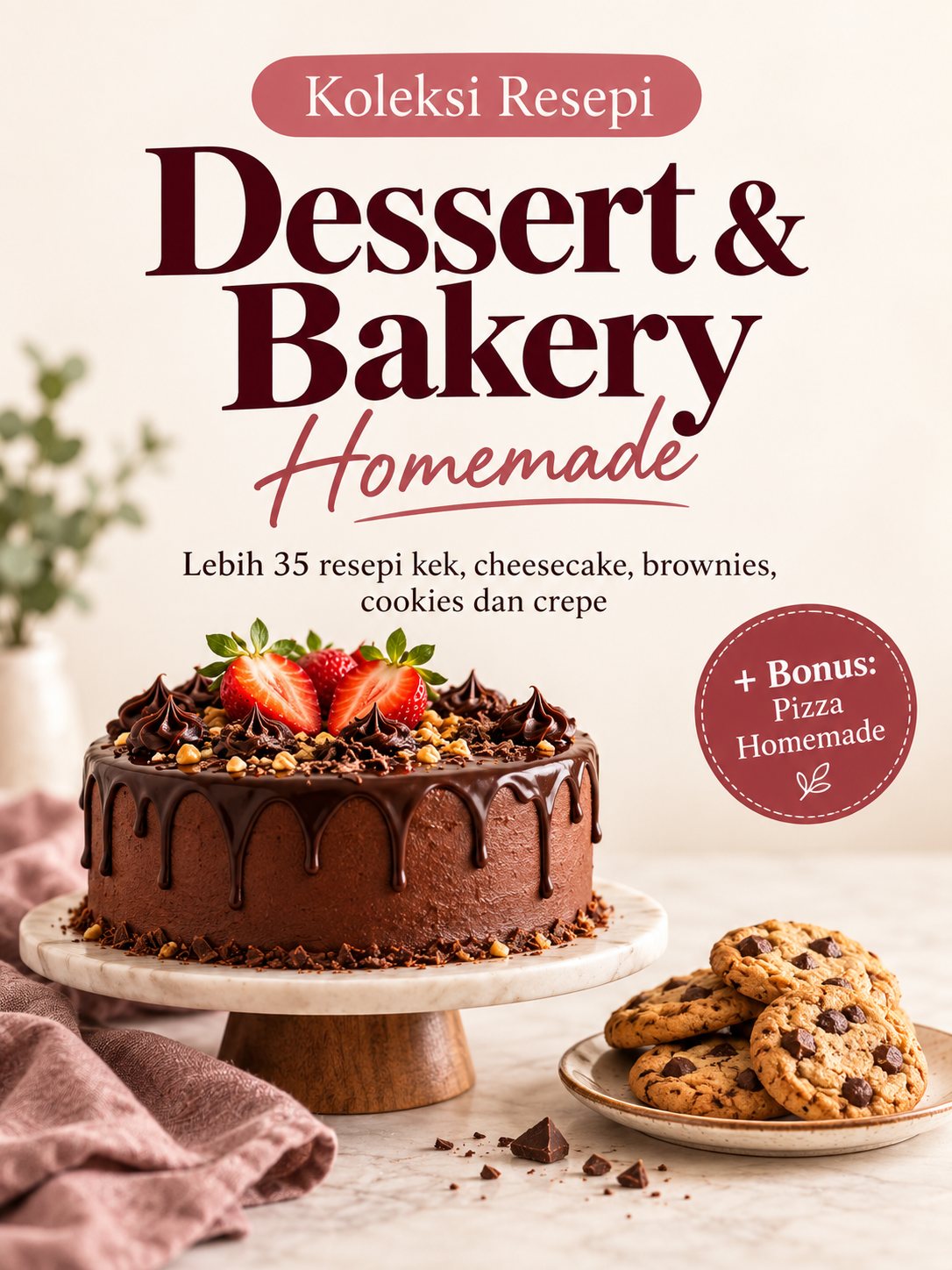 Kulit ebook Koleksi Resepi Dessert & Bakery Homemade